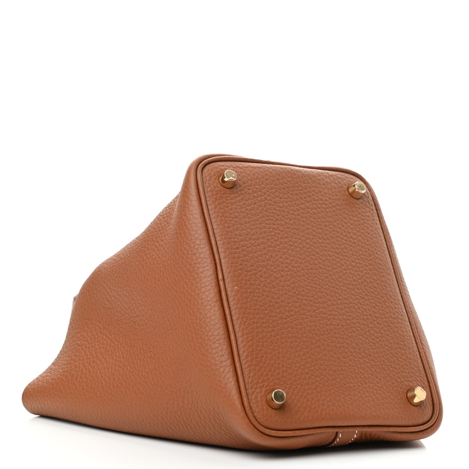 Hermes Taurillon Clemence Picotin Lock 18 PM Gold 3 of 9