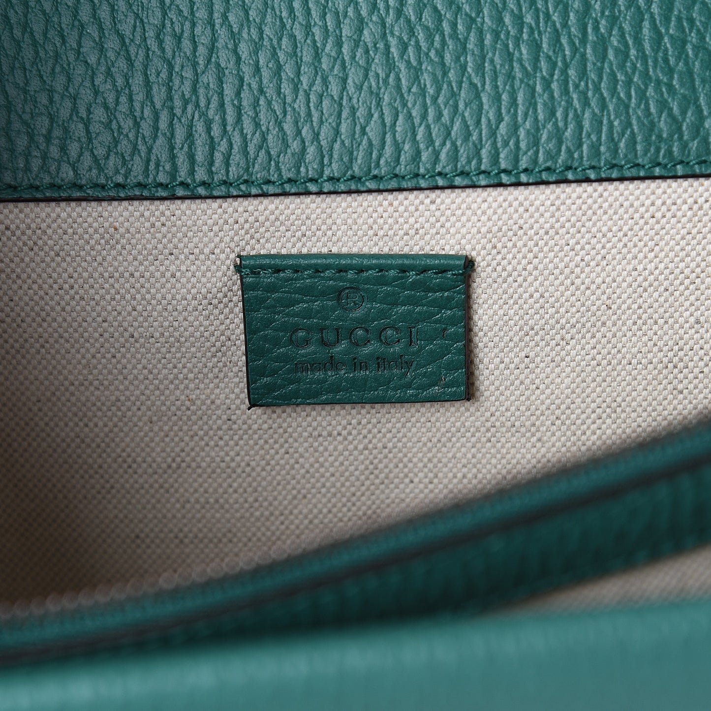 Pebbled Calfskin Small Dionysus Shoulder Bag Emerald