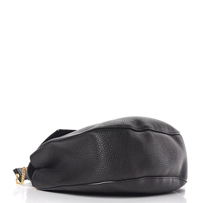 Chloe Grained Lambskin Large Drew Shoulder Bag Black 4 of 19