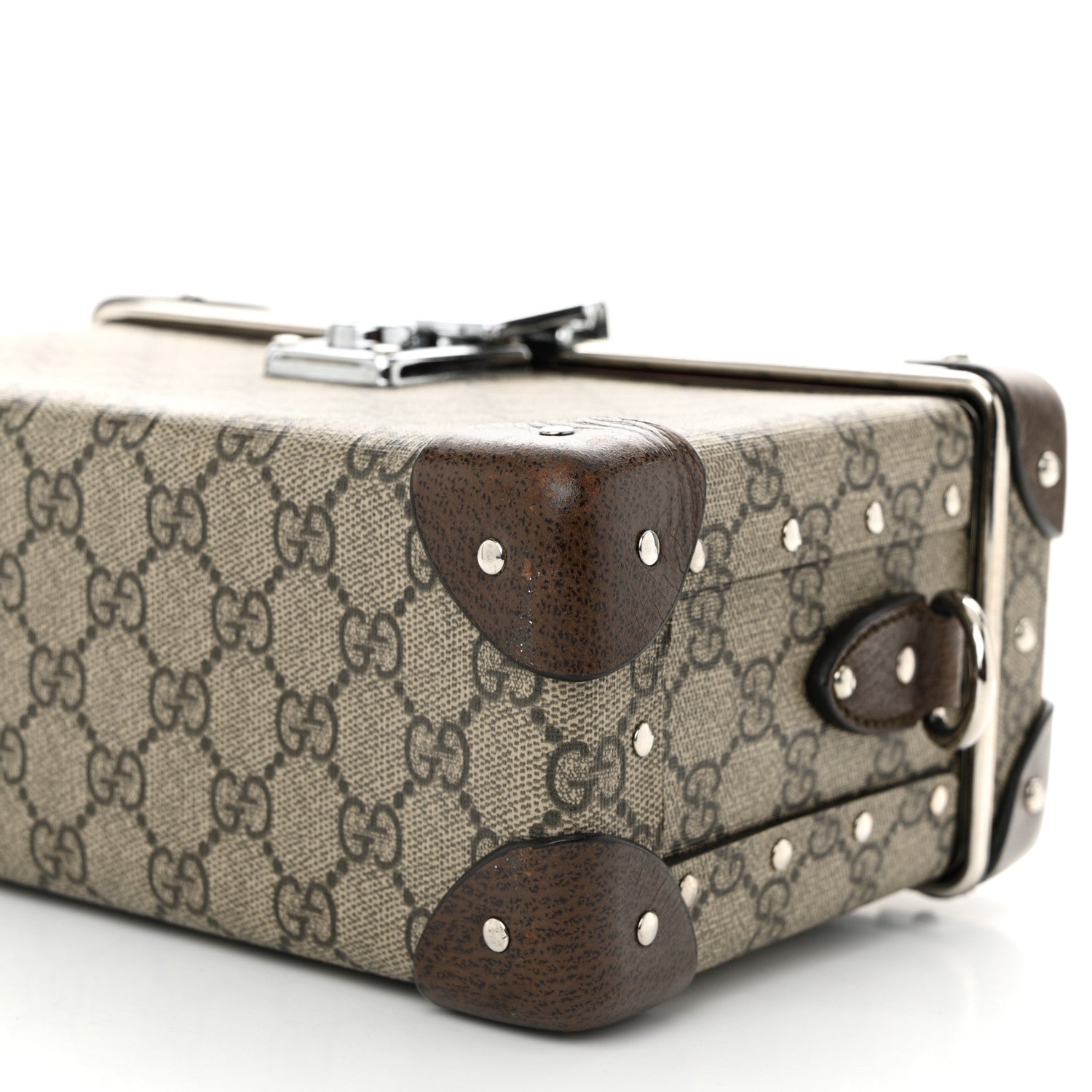 Gucci GG Supreme Monogram Globe-Trotter Beauty Case Brown 10 of 10