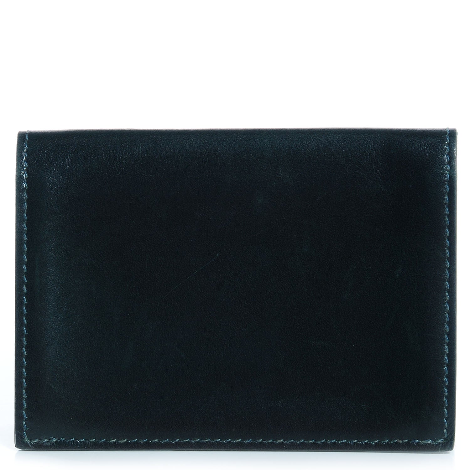 Hermes Box Porte-Cartes Card Holder Vert Fonce 1 of 8