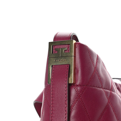 Givenchy Lambskin Quilted Mini GV Bucket Bag Orchid Purple 10 of 13