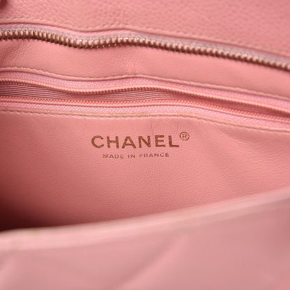 Chanel Caviar Quilted Medallion Tote Light Pink 6 of 16