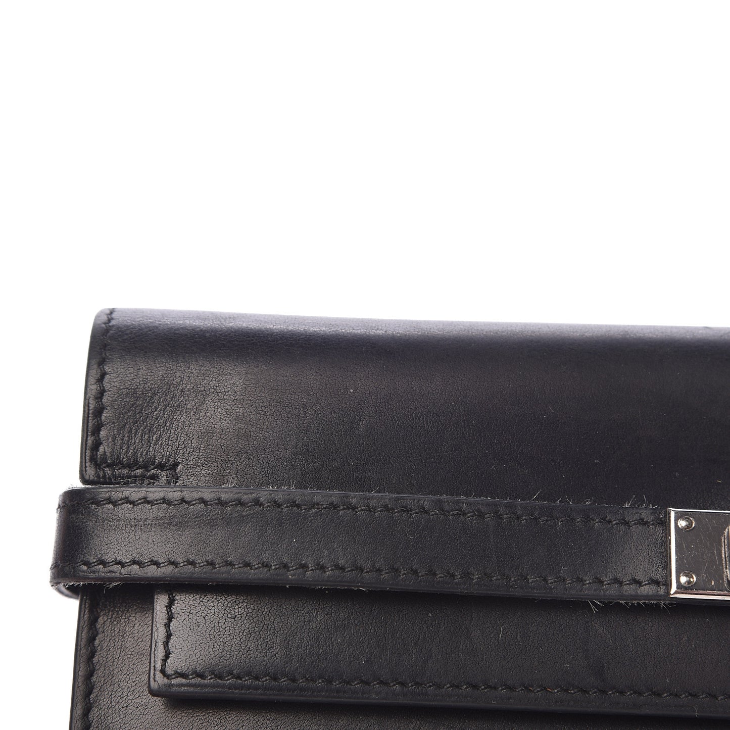 Box Kelly Longue Wallet Black