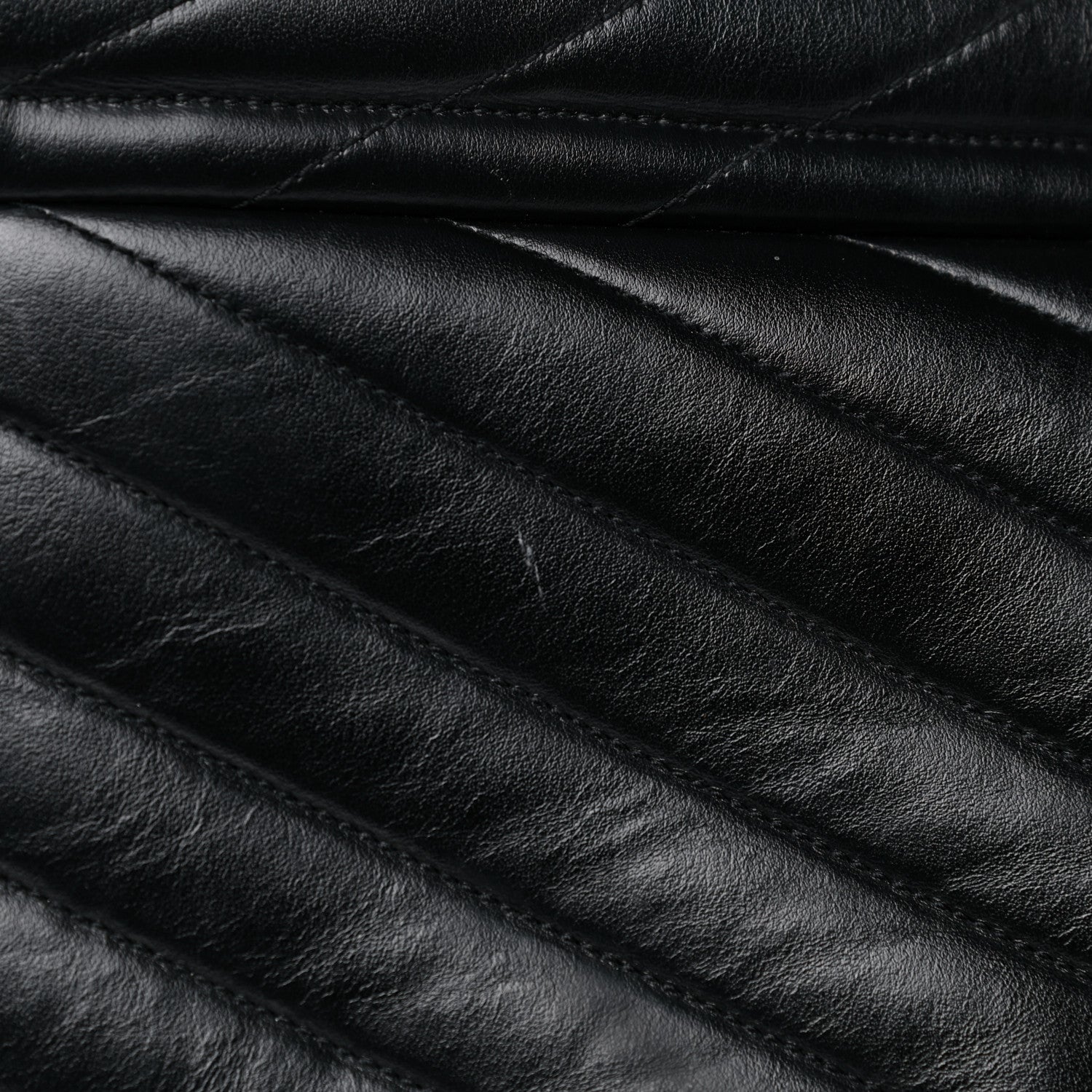 Saint Laurent Calfskin Y Quilted Monogram Large Loulou Chain Satchel Black 20 of 23