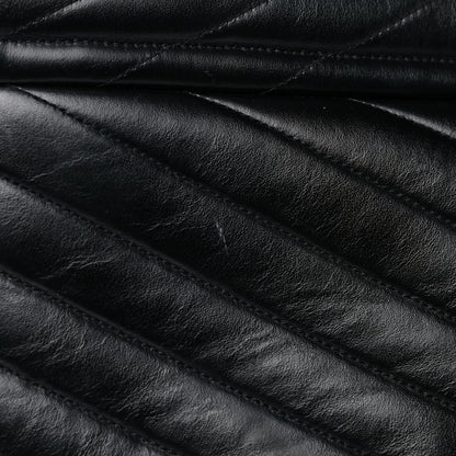 Saint Laurent Calfskin Y Quilted Monogram Large Loulou Chain Satchel Black 20 of 23