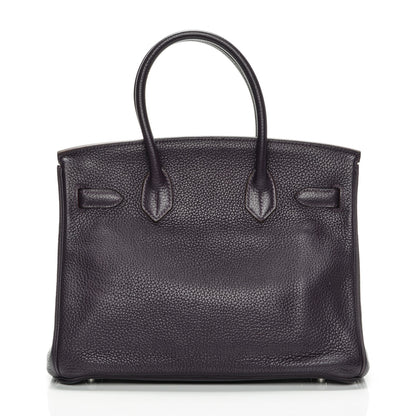 Hermes Togo Birkin 30 Raisin 4 of 25