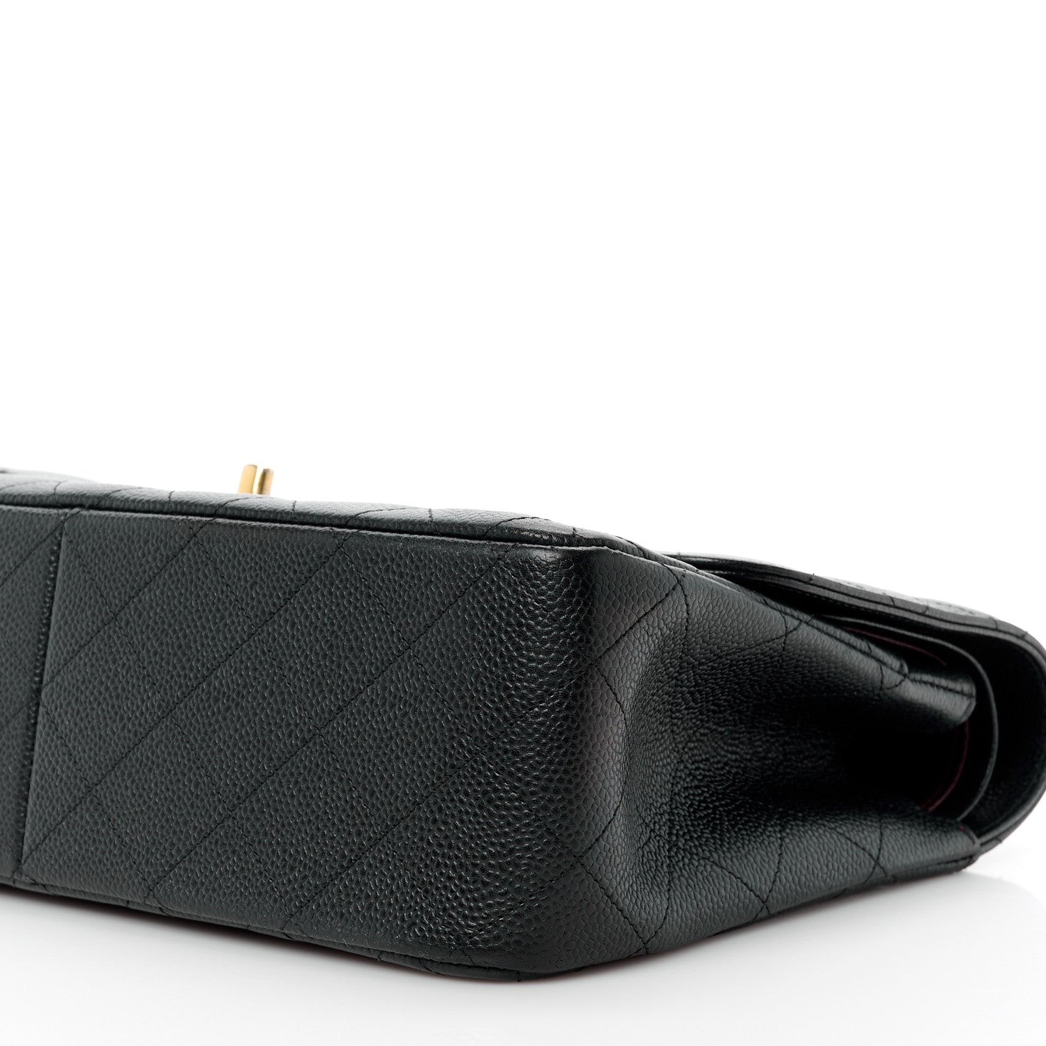 Chanel Caviar Quilted Jumbo Double Flap Black 11 of 13