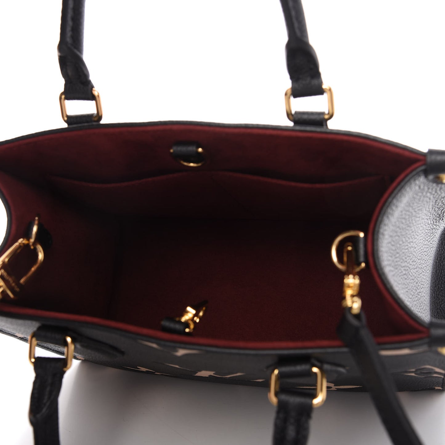 Empreinte Monogram Giant Onthego PM Black Beige