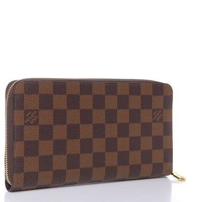 Louis Vuitton Damier Ebene Zippy Organizer Wallet 3 of 8