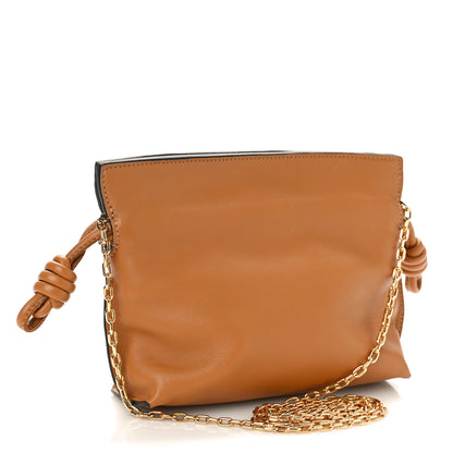 Loewe Calfskin Nano Flamenco Knot Clutch Warm Desert 3 of 7