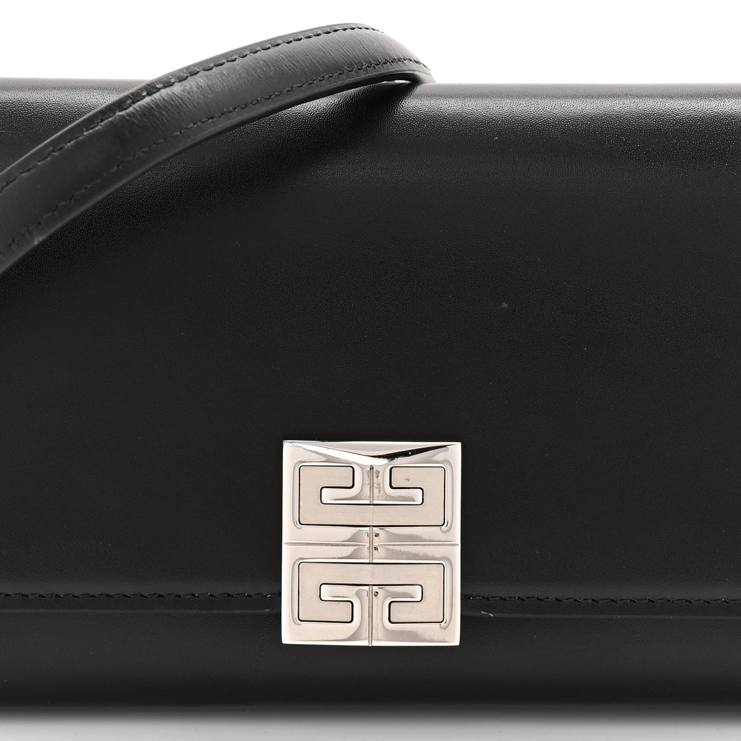 Box Calfskin 4G Wallet on Chain Black