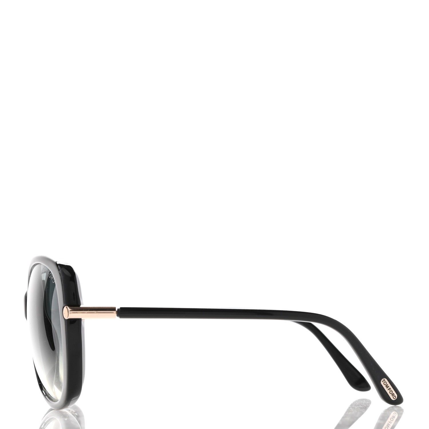 Tom Ford Linda Butterfly Sunglasses TF324 Black 3 of 8