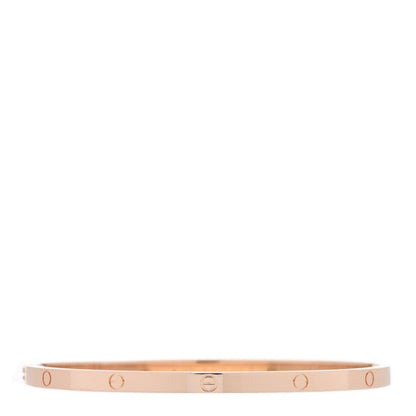 Cartier 18K Pink Gold Small LOVE Bracelet 19 2 of 4