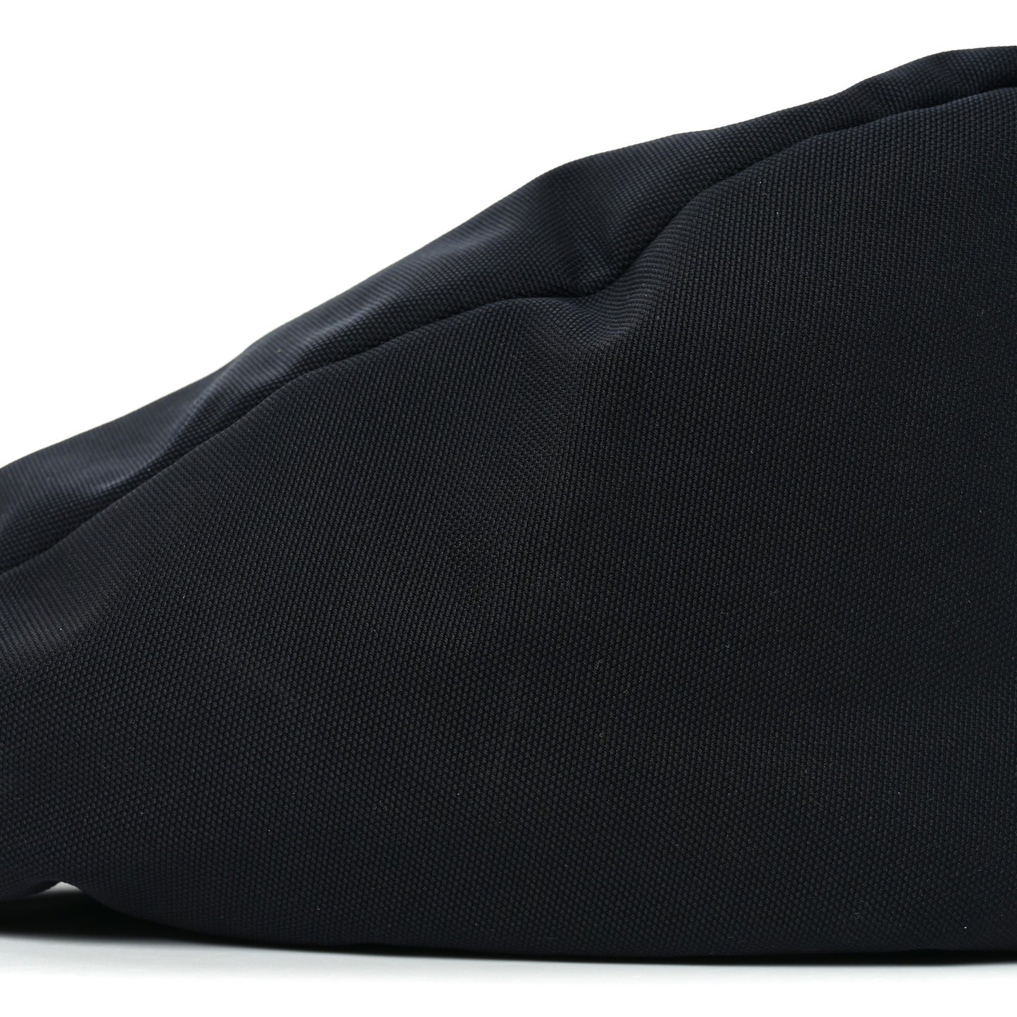 Nylon Slouchy Banana Two Bag Black