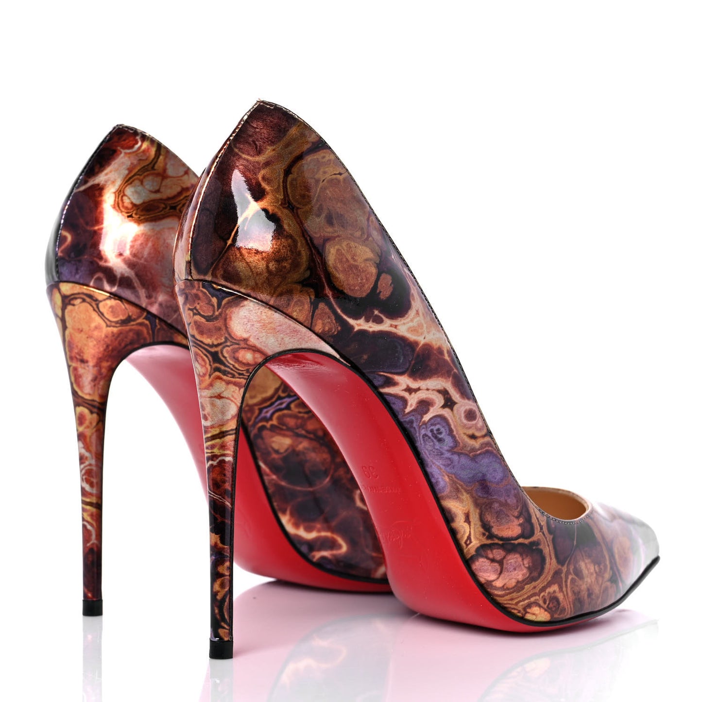 Patent Saturne Pigalle Follies 100 Pumps 39 Multicolor