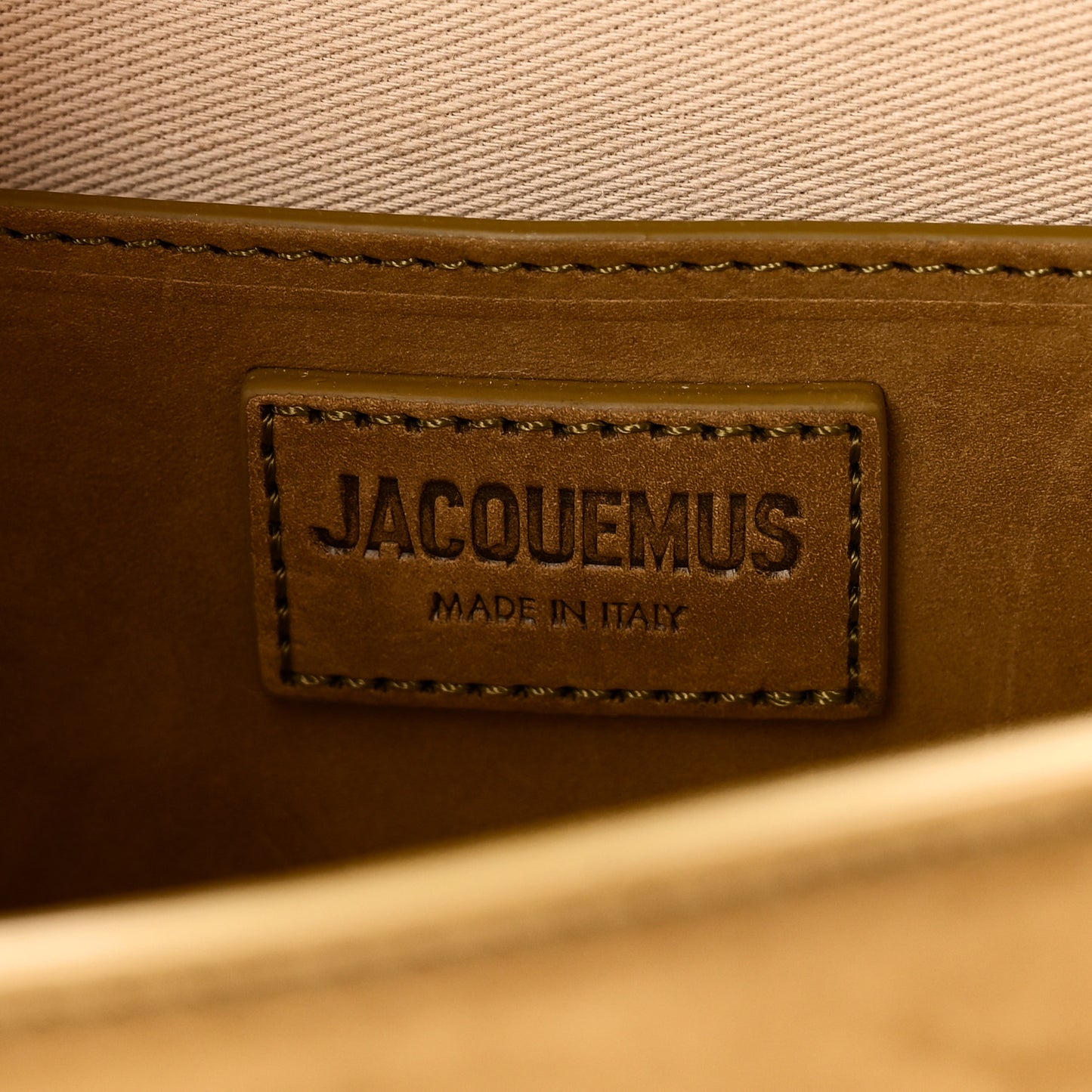 Suede Le Bambino Long Light Khaki
