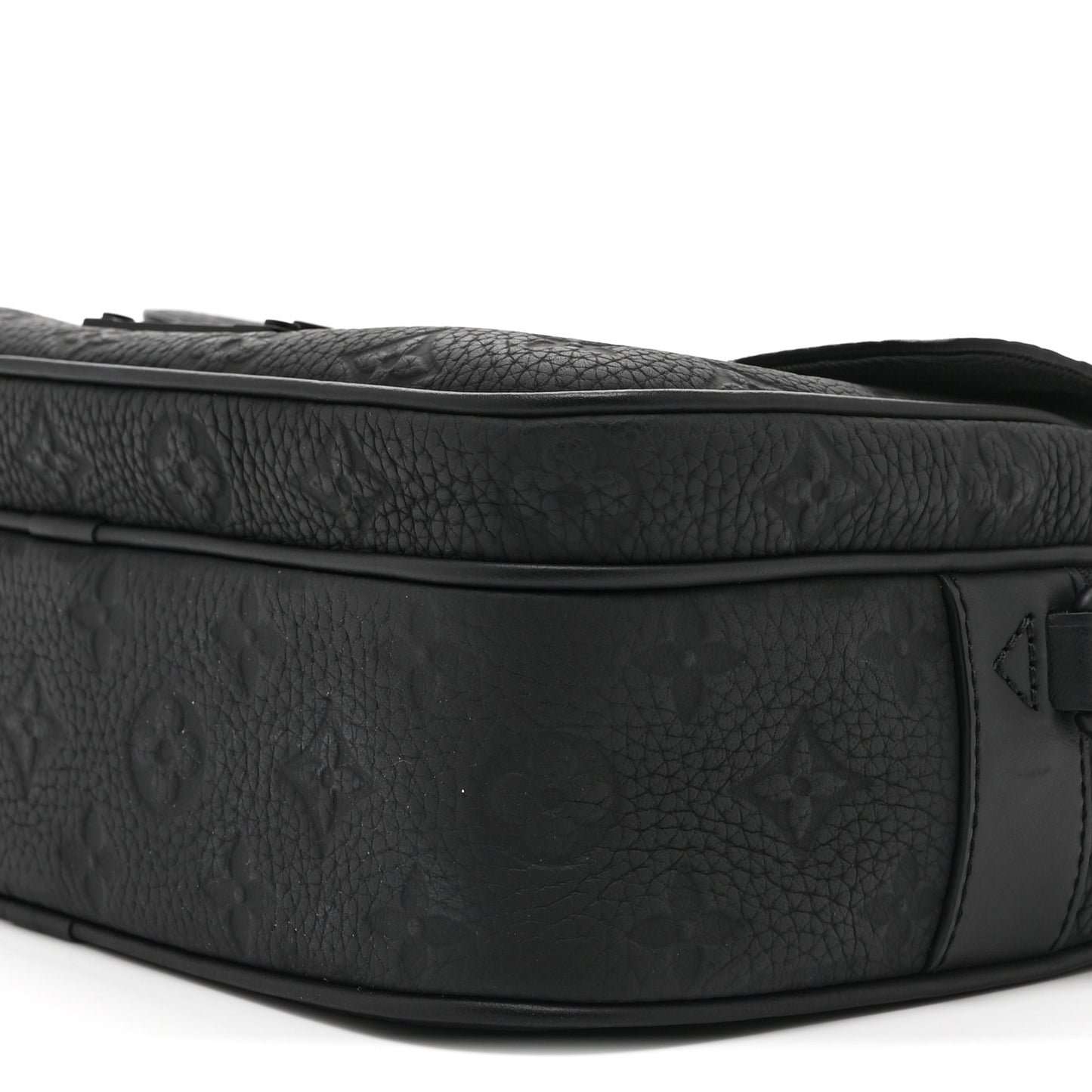 Taurillon Monogram S Lock Messenger Black