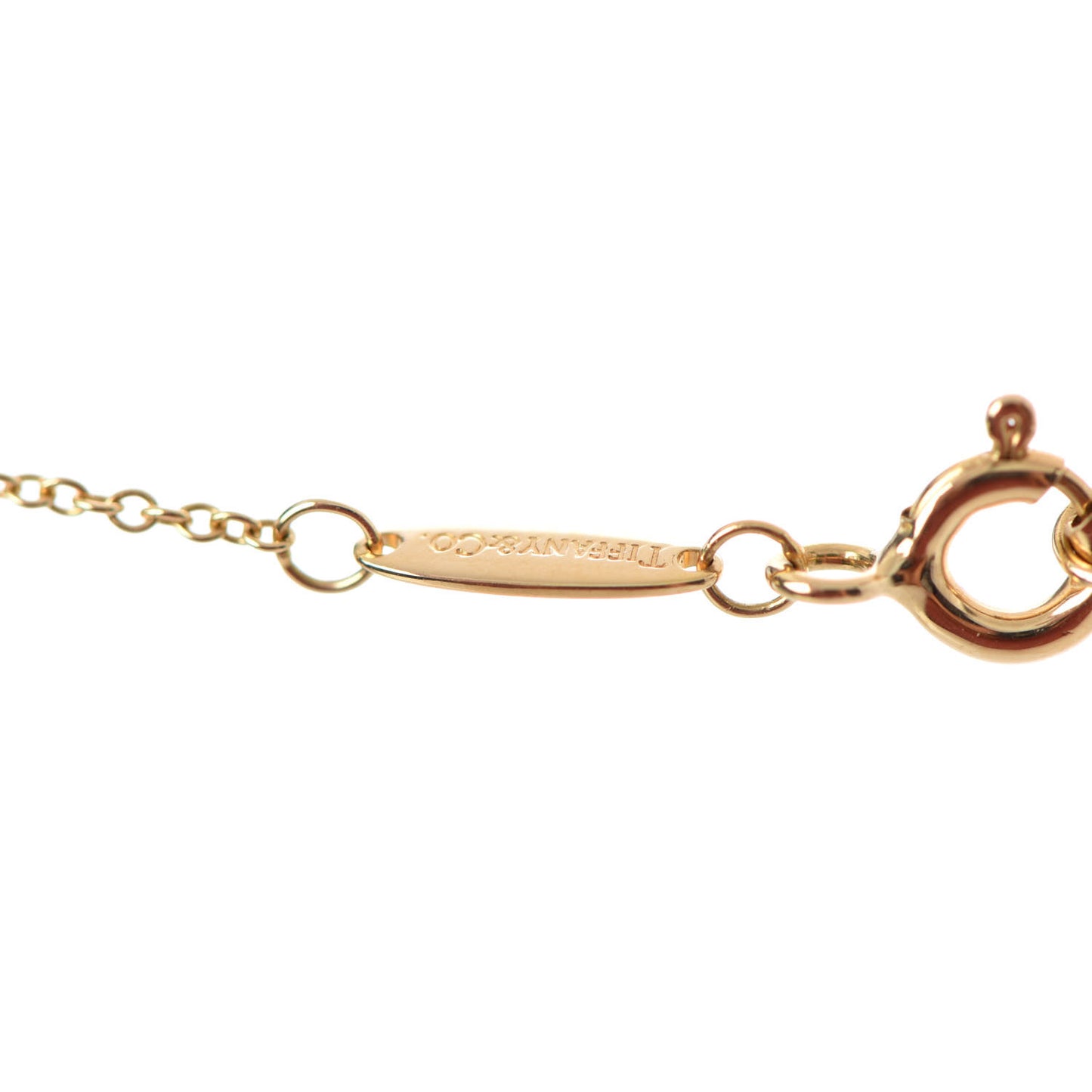 18K Yellow Gold Diamond .17ct Elsa Peretti Diamonds by the Yard Lariat Necklace