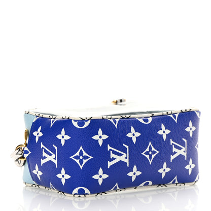 Louis Vuitton Monogram Giant Hawaii Beach Pouch Blue 4 of 11