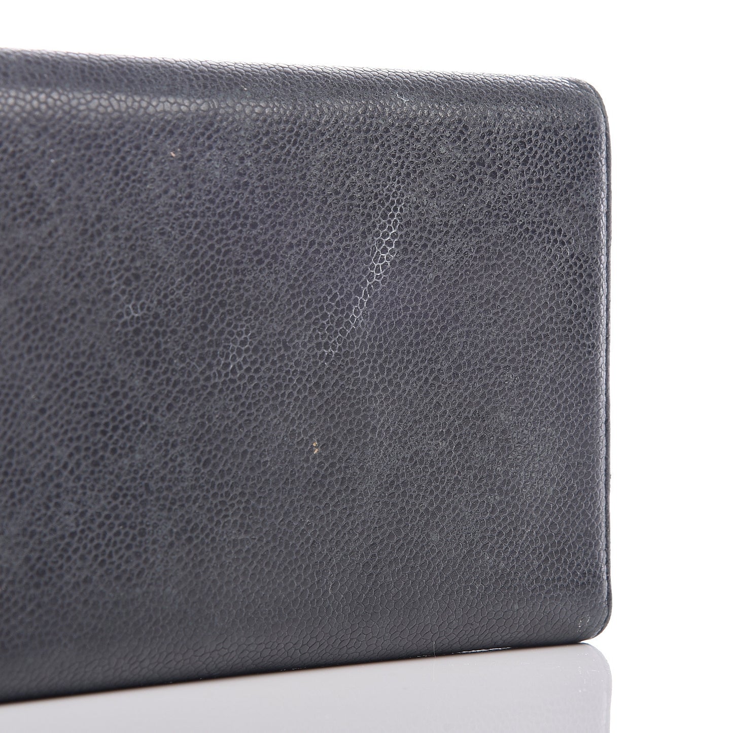 Caviar Timeless CC Large Flap Wallet Black