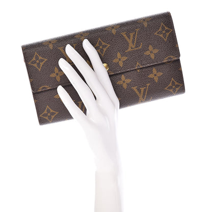 Louis Vuitton Monogram Sarah Wallet 2 of 17
