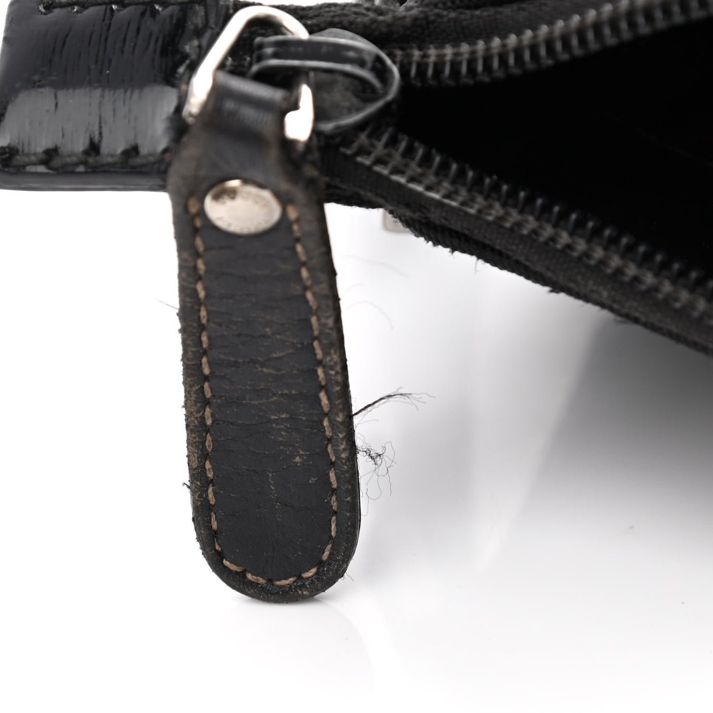 Canvas Messenger Bag Black