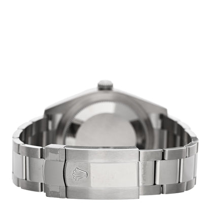 Rolex Stainless Steel 18K White Gold 42mm Oyster Perpetual Sky-Dweller Watch Mint Green 336934 3 of 5