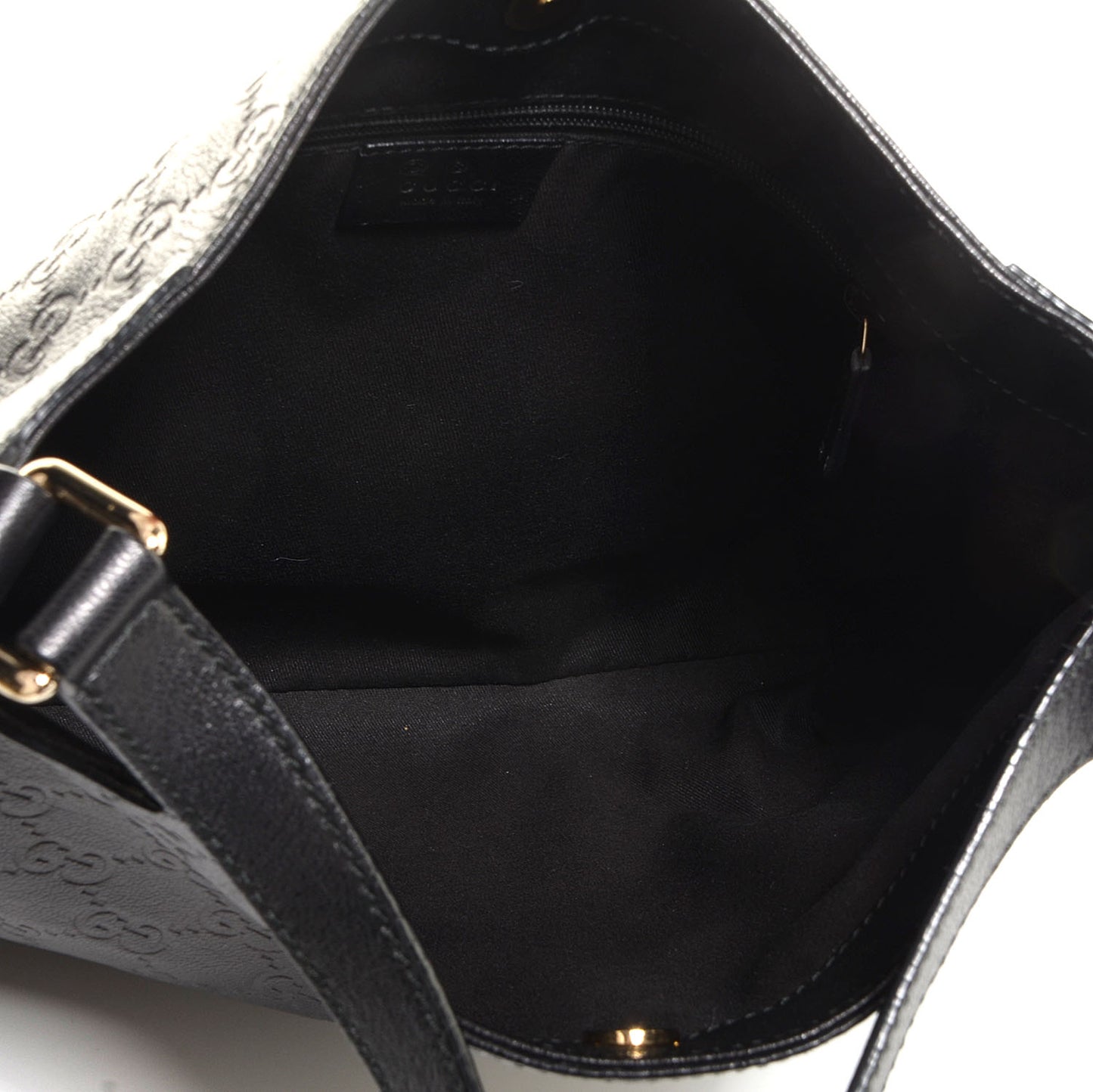 Guccissima Hobo Black