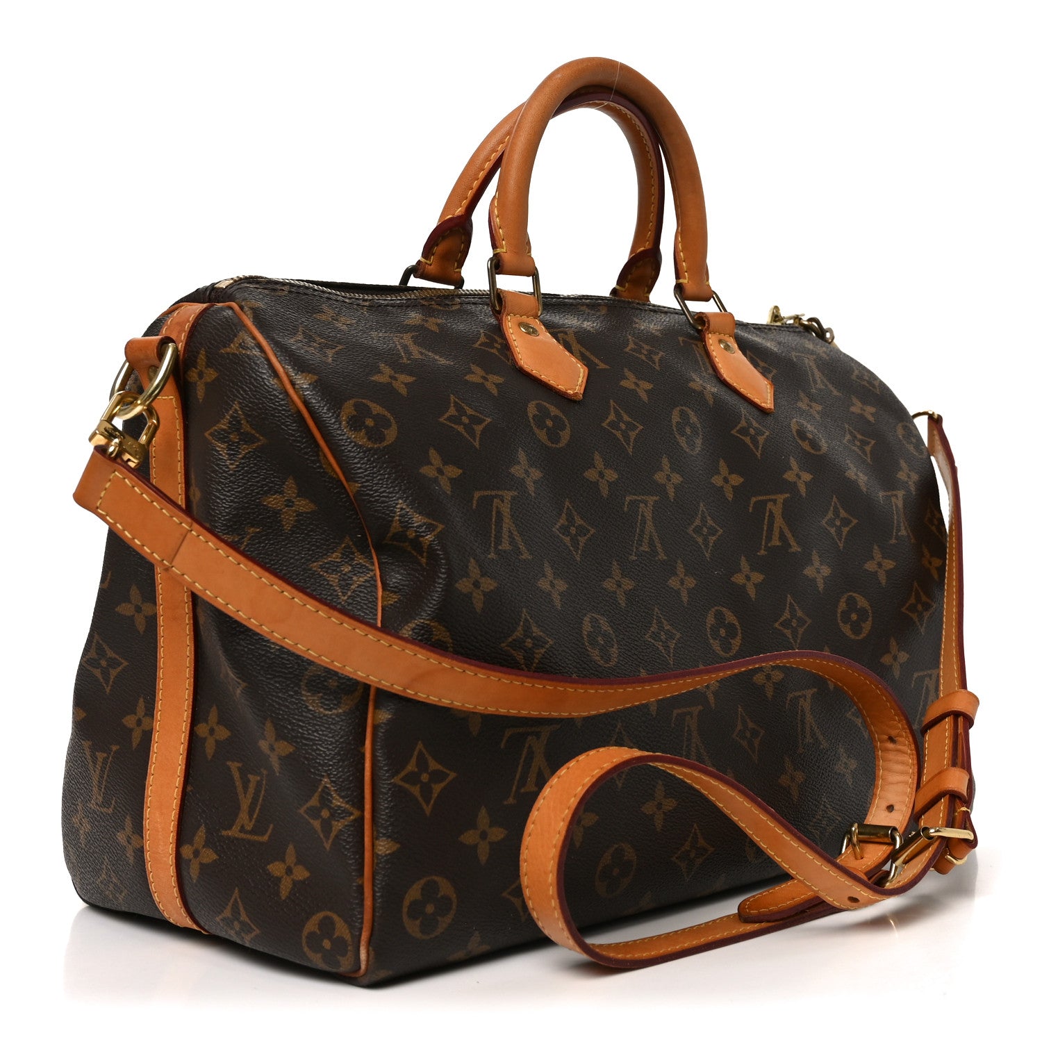 Louis Vuitton Monogram Speedy Bandouliere 35 3 of 11