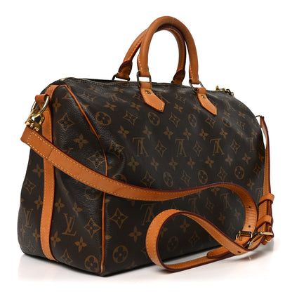Louis Vuitton Monogram Speedy Bandouliere 35 3 of 11