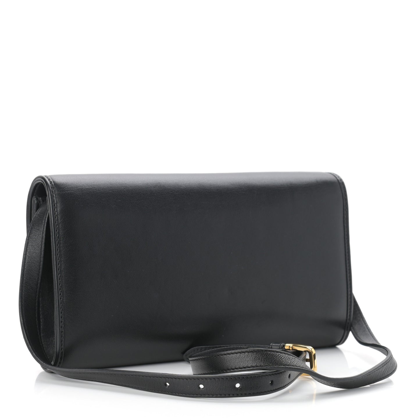 Lambskin Linea Matisse Shoulder Bag Black