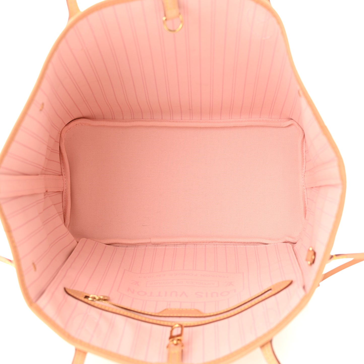Damier Azur Neo Neverfull MM Rose Ballerine