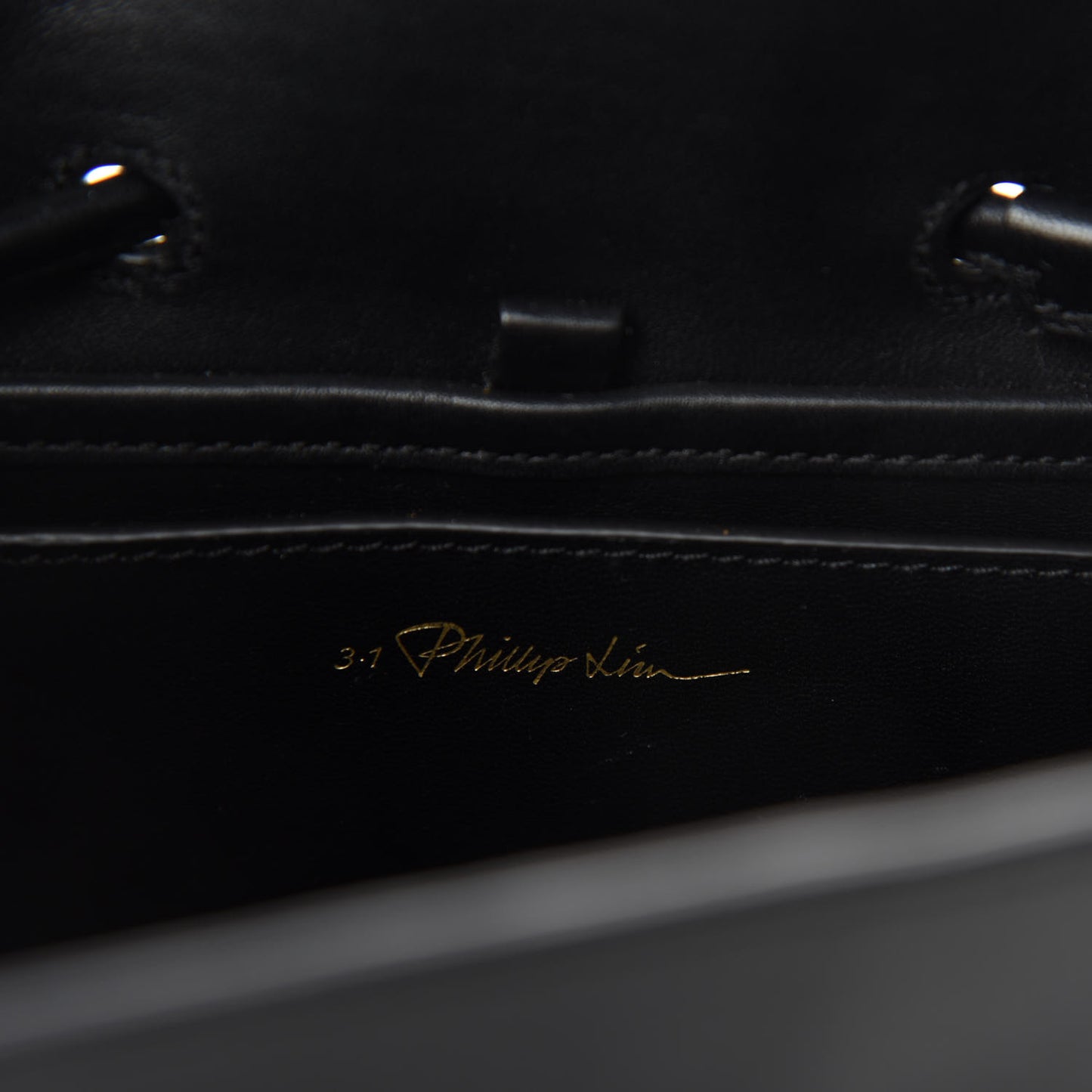 Smooth Calfskin Mini Soleil Bucket Bag Black