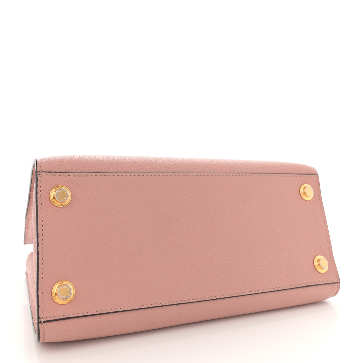 Louis Vuitton Taurillon City Steamer PM Magnolia Pink Black 4 of 12