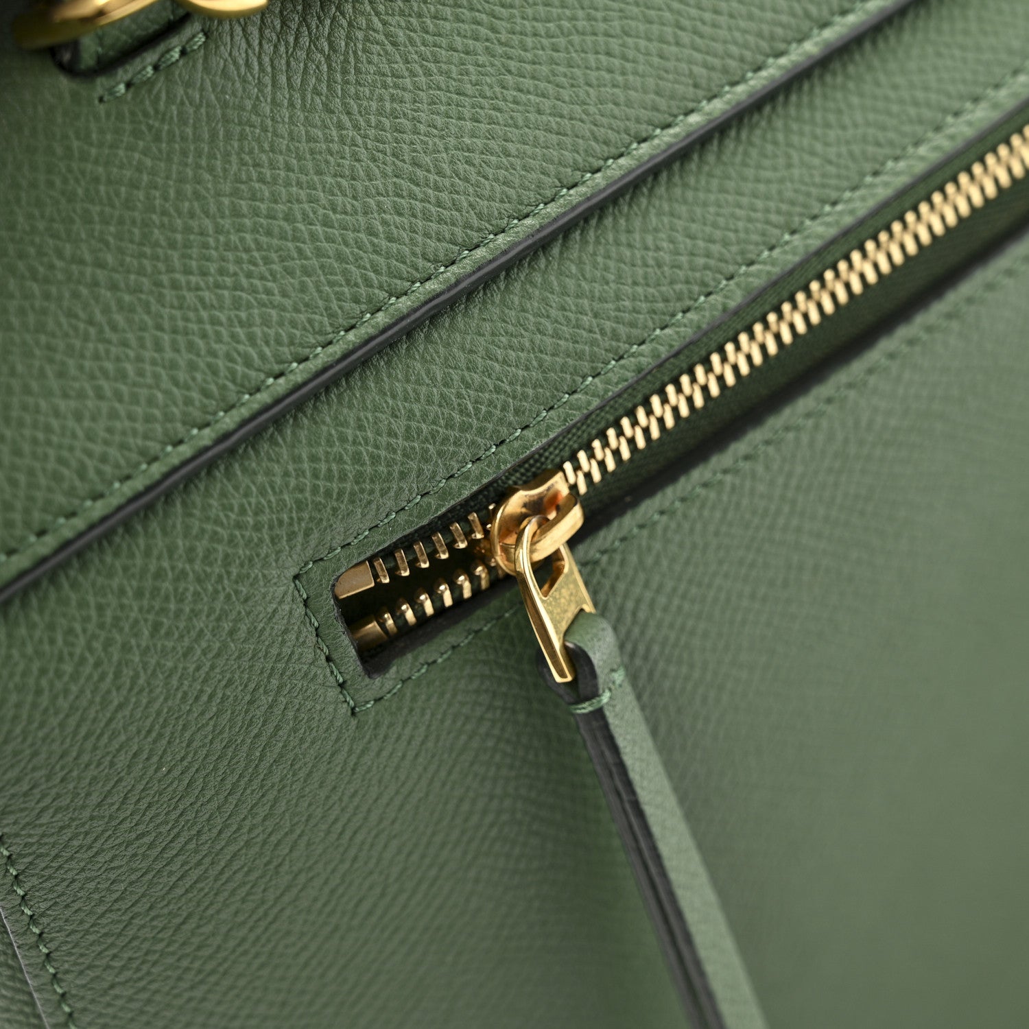 Celine Grained Calfskin Mini Belt Bag Mint 18 of 20