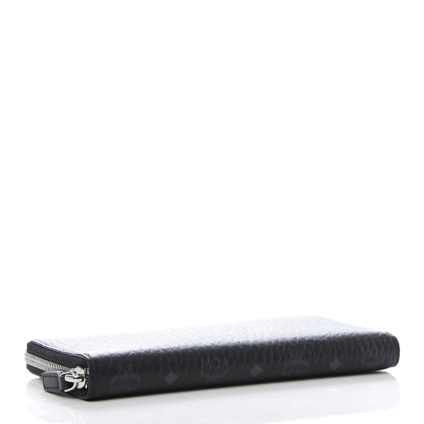 Visetos Large Zip Around Wallet Black
