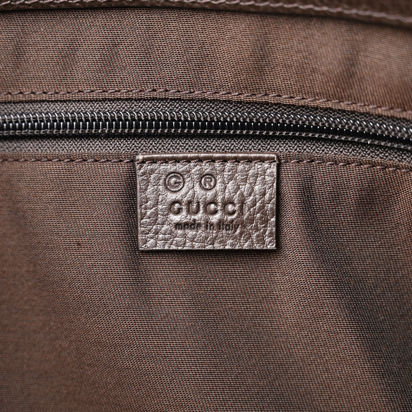 GG Monogram Large Joy Tote Bag Dark Brown