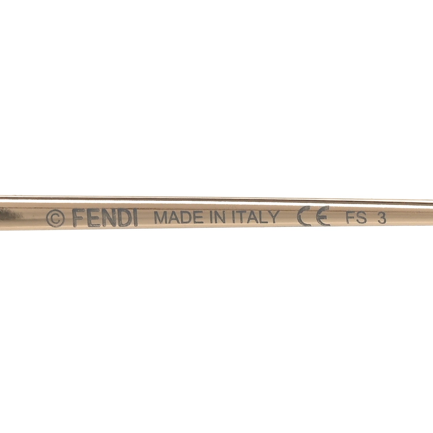 Fendi Metal F is Fendi Sunglasses FF 0323/S Gold 5 of 6