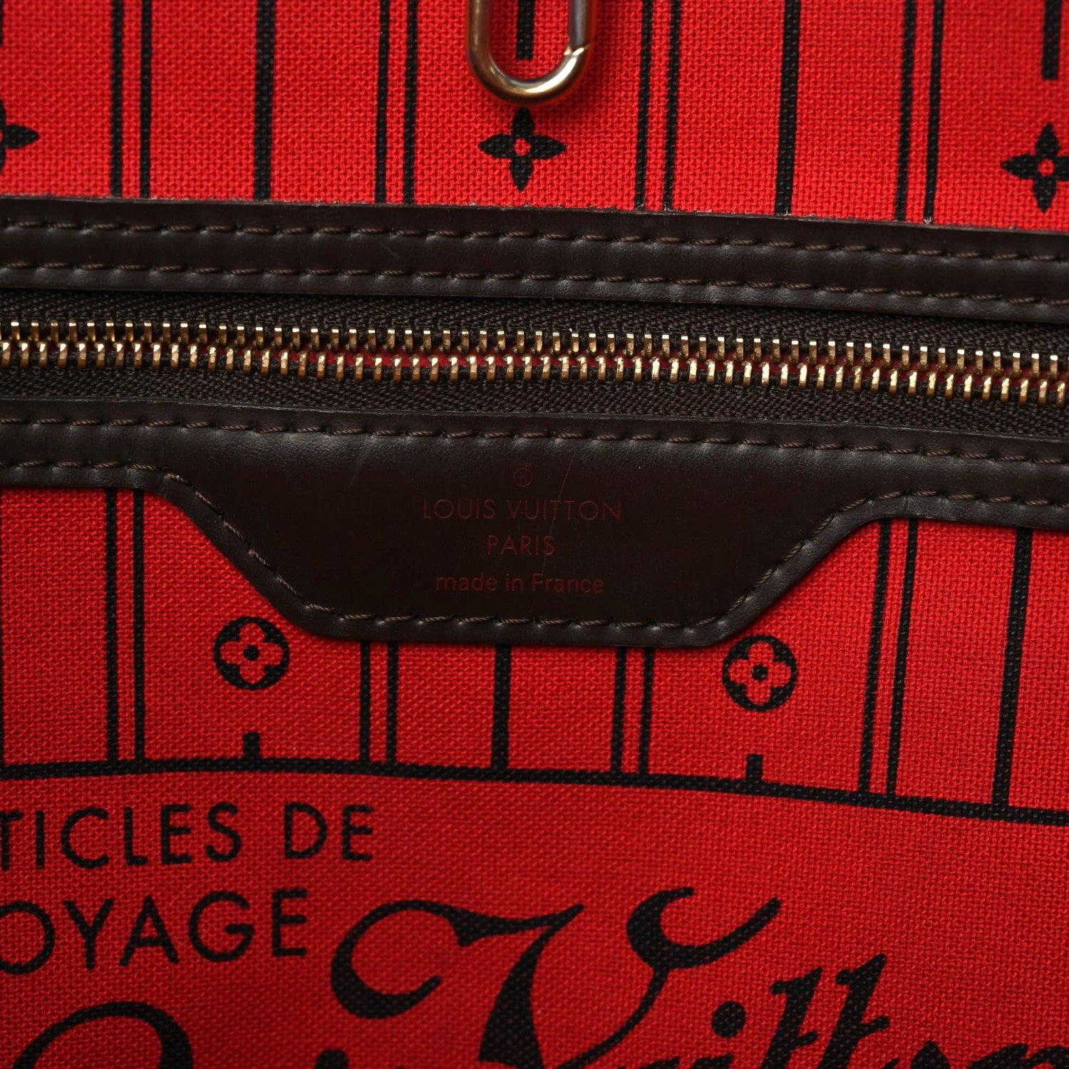 Louis Vuitton Damier Ebene Neverfull GM 6 of 24