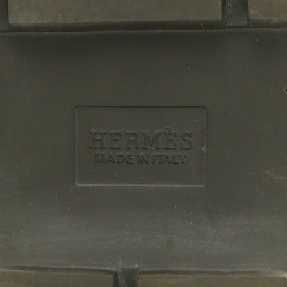 Hermes Calfskin Parachute Fresh Ankle Boots 37 Khaki 6 of 12