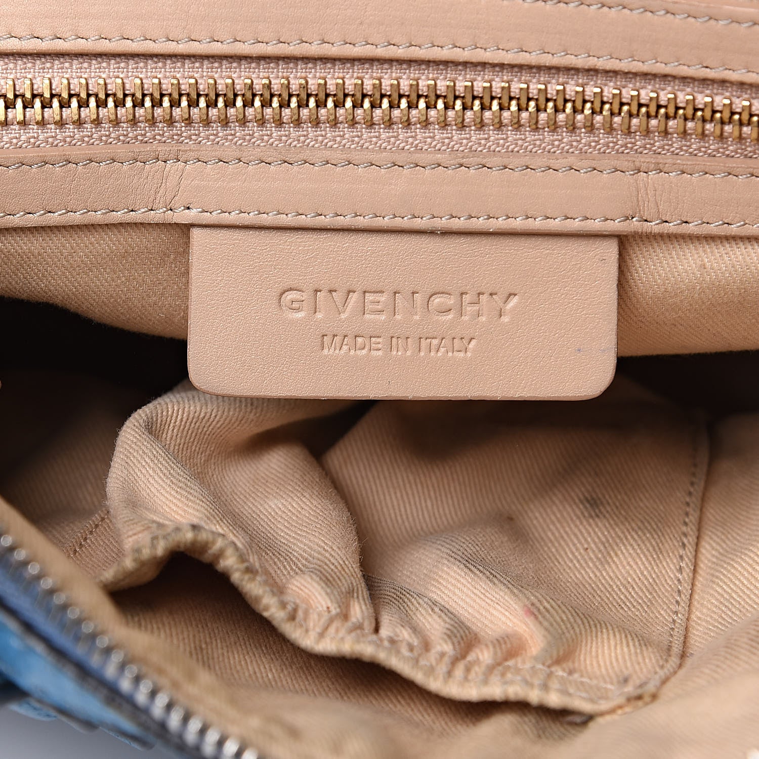 Givenchy Sugar Goatskin Micro Nightingale Blue 6 of 19