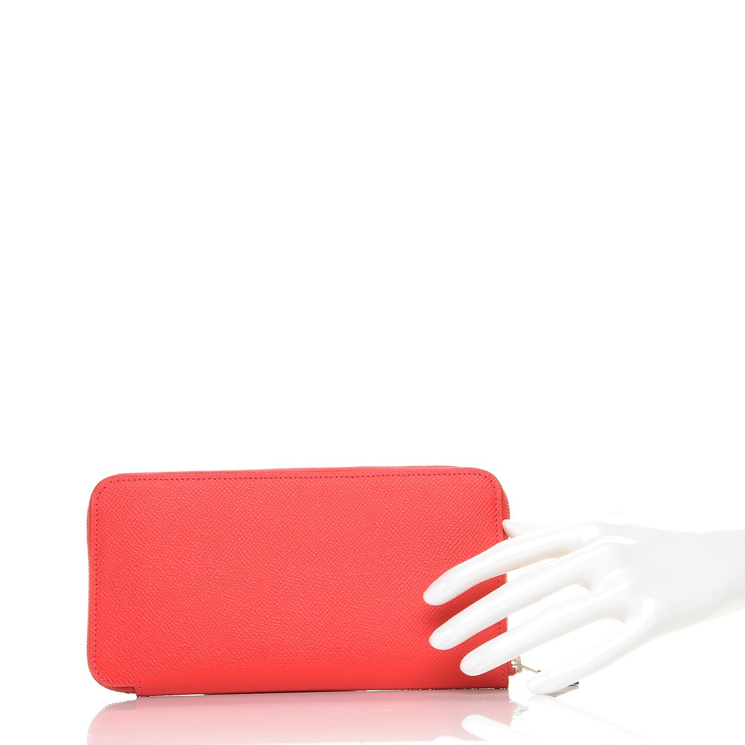 Hermes Epsom Silk'In Wallet Bougainvillea 2 of 12
