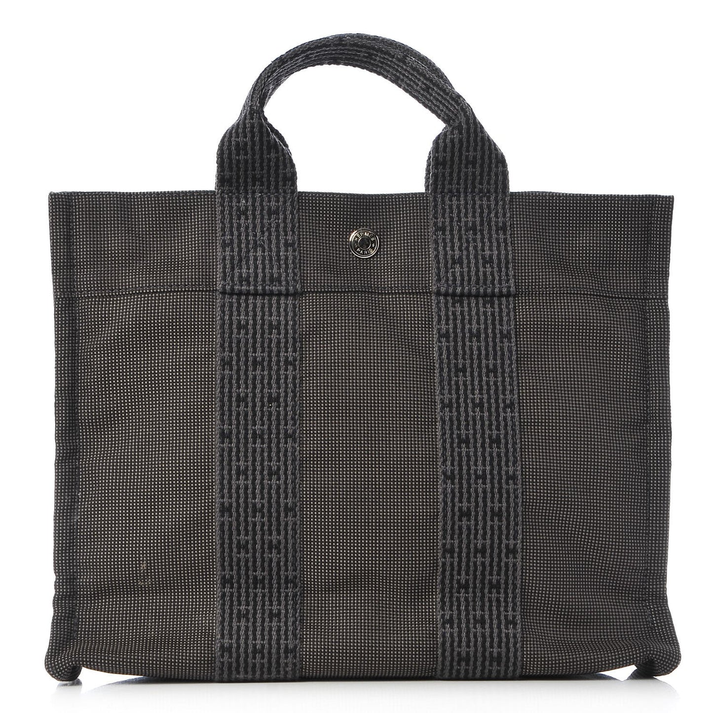 Canvas Herline PM Tote Grey