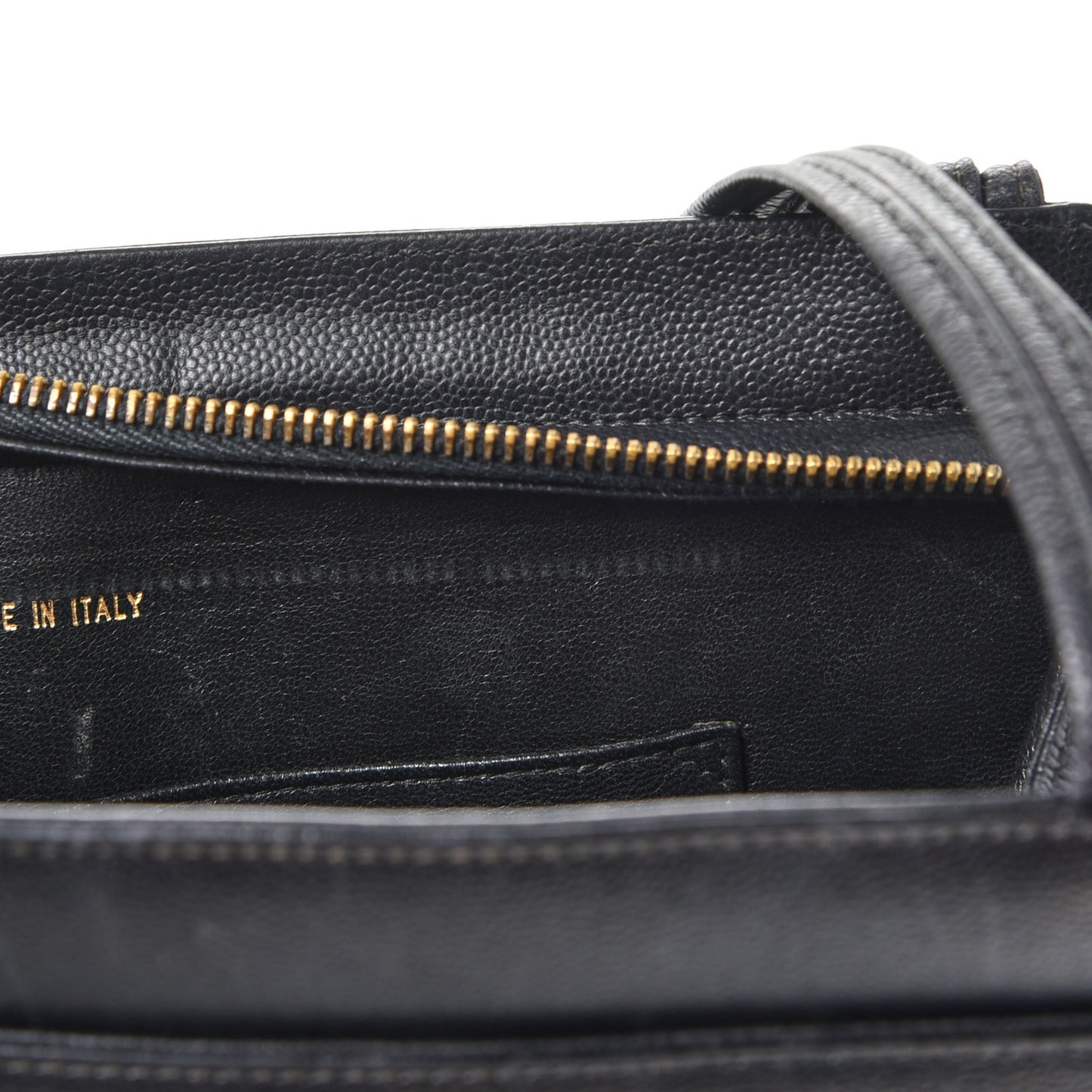 Caviar CC Shoulder Bag Black