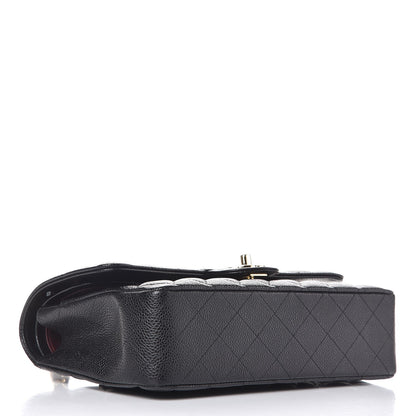 Chanel Caviar Quilted Medium Double Flap Black 5 of 9