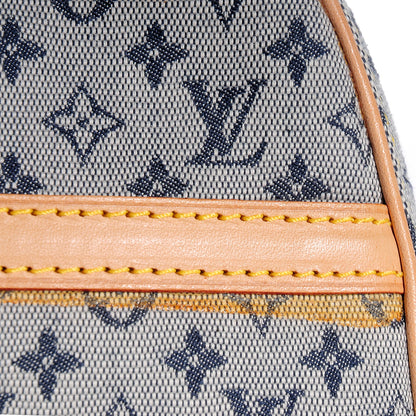 Louis Vuitton Mini Monogram Marie Blue 10 of 10