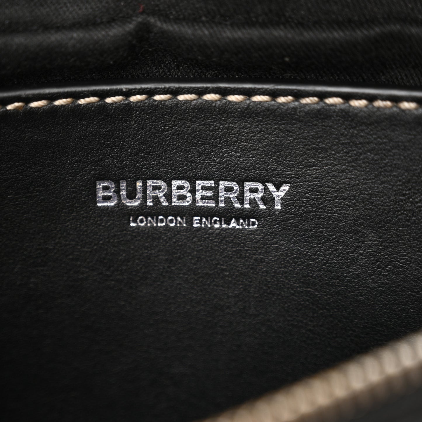 E-canvas Check Cason Mini Bum Bag Navy Blue