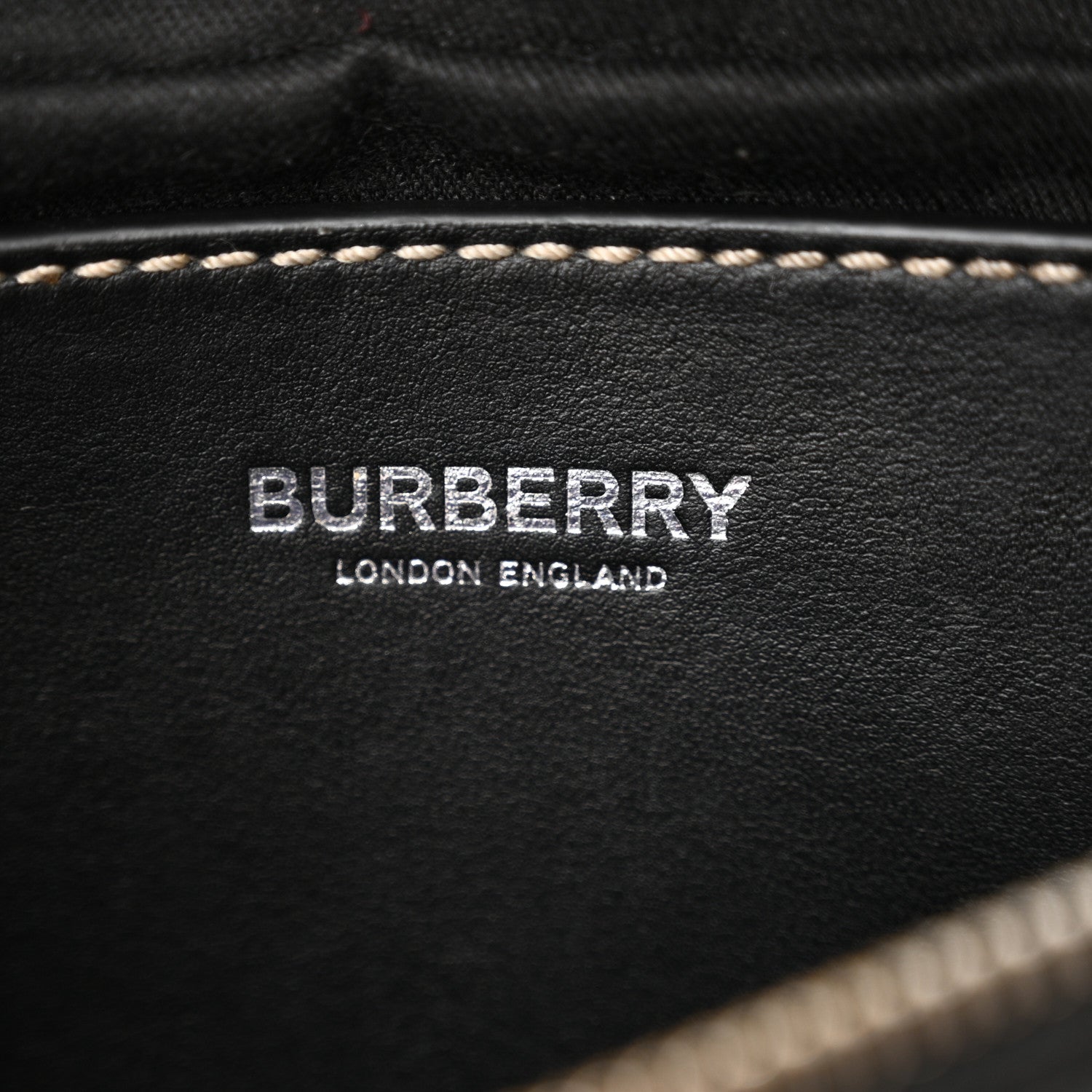 Burberry E-canvas Check Cason Mini Bum Bag Navy Blue 6 of 13