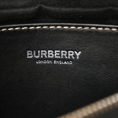 Burberry E-canvas Check Cason Mini Bum Bag Navy Blue 6 of 13